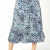 Roman Blue Crinkle Geometric Print Midi Skirt 1 Roman Blue Crinkle Geometric Print Midi Skirt -Roman Sales Shop unnamed file 10900