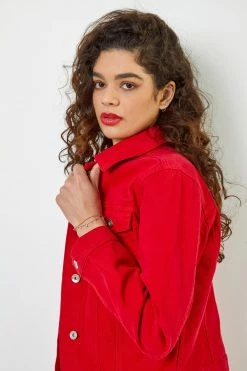 Roman Red Classic Washed Denim Jacket 13 Roman Red Classic Washed Denim Jacket -Roman Sales Shop unnamed file 11027