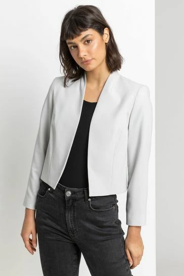 Roman Blue High Collar Jacket 9 Roman Blue High Collar Jacket - Image 7