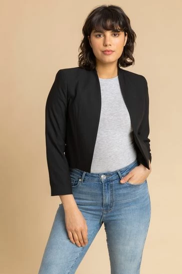 Roman Blue High Collar Jacket 10 Roman Blue High Collar Jacket - Image 8