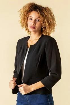 Roman Pink Textured Cropped Jacket 12 Roman Pink Textured Cropped Jacket -Roman Sales Shop unnamed file 11083