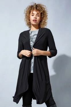 Roman Black Originals Longline Jersey Kimono 10 Roman Black Originals Longline Jersey Kimono -Roman Sales Shop unnamed file 11155