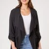 Roman Black Curve Waterfall Drawstring Jacket 2 Roman Black Curve Waterfall Drawstring Jacket -Roman Sales Shop unnamed file 11208
