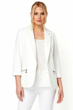 Roman Ivory Short Ribbed Jacket 11 Roman Ivory Short Ribbed Jacket -Roman Sales Shop unnamed file 11234
