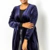 Roman Blue Curve Velvet Longline Kimono Jacket 2 Roman Blue Curve Velvet Longline Kimono Jacket -Roman Sales Shop unnamed file 11235