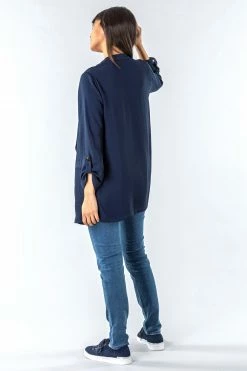 Roman Navy Tab Sleeve Waterfall Jacket 9 Roman Navy Tab Sleeve Waterfall Jacket -Roman Sales Shop unnamed file 11290