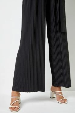 Roman Black Wrap Waist Tie Detail Jumpsuit 12 Roman Black Wrap Waist Tie Detail Jumpsuit -Roman Sales Shop unnamed file 11395