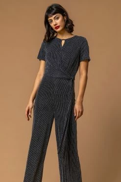 Roman Silver Shimmer Twist Keyhole Jumpsuit 11 Roman Silver Shimmer Twist Keyhole Jumpsuit -Roman Sales Shop unnamed file 11453