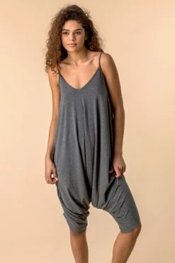 Roman Navy Cropped V-Neck Hareem Jumpsuit 15 Roman Navy Cropped V-Neck Hareem Jumpsuit -Roman Sales Shop unnamed file 11485
