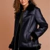 Roman Black Black Faux Fur Lined Aviator Jacket 2 Roman Black Black Faux Fur Lined Aviator Jacket -Roman Sales Shop unnamed file 11606
