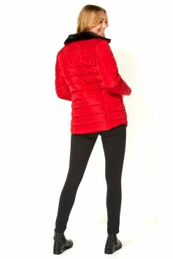 Roman Red Short Zip Through Padded Coat 11 Roman Red Short Zip Through Padded Coat -Roman Sales Shop unnamed file 11613