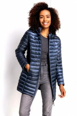 Roman Navy Longline Zip-Through Padded Coat 16 Roman Navy Longline Zip-Through Padded Coat -Roman Sales Shop unnamed file 11624