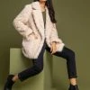 Roman Cream Faux Fur Textured Collar Coat 1 Roman Cream Faux Fur Textured Collar Coat -Roman Sales Shop unnamed file 11626
