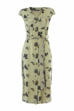 Roman Khaki Floral Print Utility Midi Dress 11 Roman Khaki Floral Print Utility Midi Dress -Roman Sales Shop unnamed file 1168
