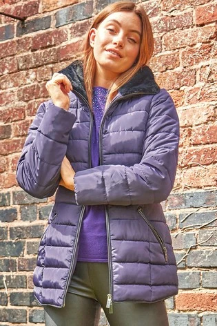 Roman Grey Originals Short Zip Through Padded Coat 8 Roman Grey Originals Short Zip Through Padded Coat - Image 6