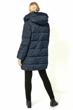 Roman Black Duvet Wrap Longline Padded Coat 7 Roman Black Duvet Wrap Longline Padded Coat -Roman Sales Shop unnamed file 11730