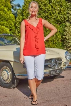 Roman Brown Knee Length Stretch Shorts 48 Roman Brown Knee Length Stretch Shorts -Roman Sales Shop unnamed file 11750