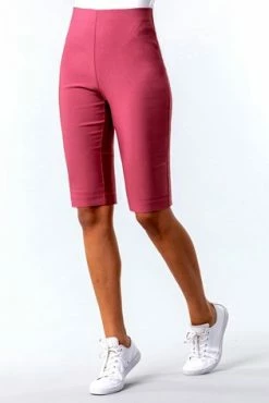 Roman Brown Knee Length Stretch Shorts 49 Roman Brown Knee Length Stretch Shorts -Roman Sales Shop unnamed file 11751