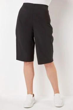Roman Green Curve Knee Length Stretch Shorts 14 Roman Green Curve Knee Length Stretch Shorts -Roman Sales Shop unnamed file 11804