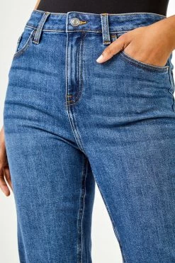 Roman Mid Blue Essential Knee Length Shorts -Roman Sales Shop unnamed file 11810