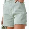 Roman Green High Waist Stretch Denim Shorts 2 Roman Green High Waist Stretch Denim Shorts -Roman Sales Shop unnamed file 11813