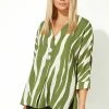 Roman Green Zebra Print Button Overshirt 2 Roman Green Zebra Print Button Overshirt -Roman Sales Shop unnamed file 11921