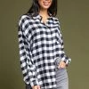 Roman Black Relaxed Check Print Shirt 1 Roman Black Relaxed Check Print Shirt -Roman Sales Shop unnamed file 11975
