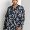 Roman Blue Curve Ditsy Floral Print Shirt 1 Roman Blue Curve Ditsy Floral Print Shirt -Roman Sales Shop unnamed file 11990