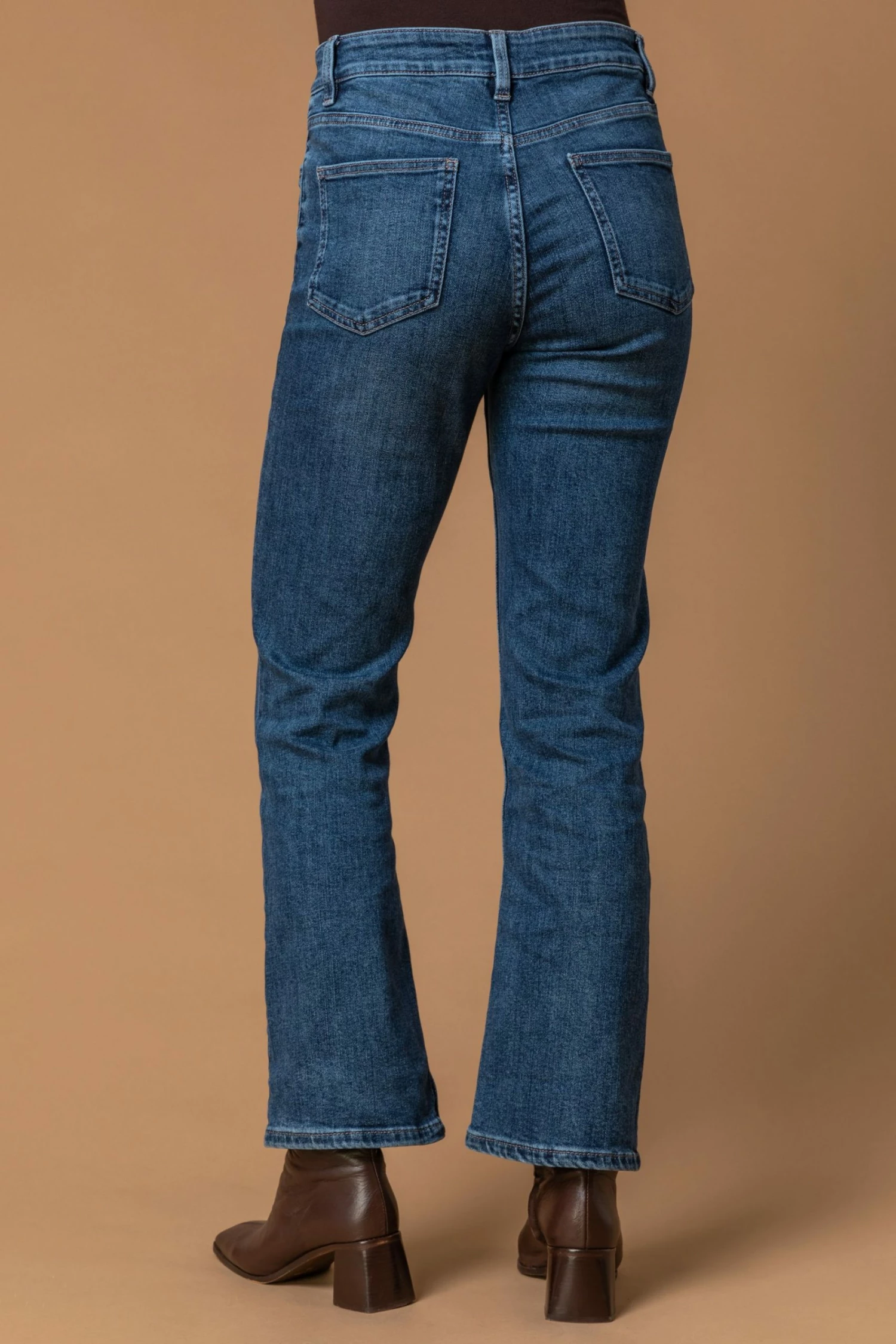 Roman Blue 29" Essential Stretch Bootcut Jeans 4 Roman Blue 29" Essential Stretch Bootcut Jeans - Image 2