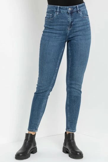 Roman Blue Stretch Denim Jegging 5 Roman Blue Stretch Denim Jegging - Image 3