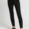 Roman Black 29" Stretch Skinny Jeans