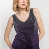Roman Purple Ombre Metallic Plisse Vest Top -Roman Sales Shop unnamed file 12142