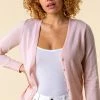 Roman Pink Faux Pearl Button Detail Cardigan 2 Roman Pink Faux Pearl Button Detail Cardigan -Roman Sales Shop unnamed file 12232