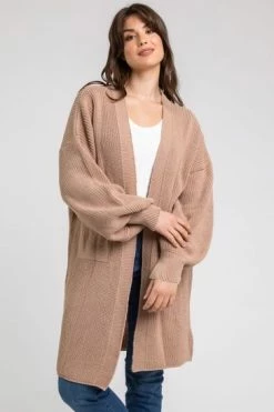 Roman Pink Curve Curve Longline Ribbed Cardigan 17 Roman Pink Curve Curve Longline Ribbed Cardigan -Roman Sales Shop unnamed file 12247