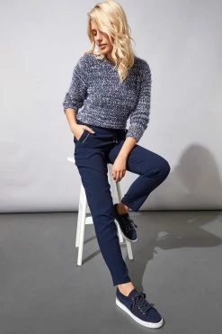 Roman Blue 27” Tie Front Jogger -Roman Sales Shop unnamed file 12375