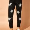 Roman Black Star Knit Lounge Trousers -Roman Sales Shop unnamed file 12391