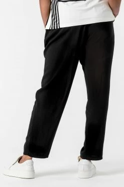 Roman Black Roman Navy Curve 29 Inch Tie Front Joggers -Roman Sales Shop unnamed file 12399