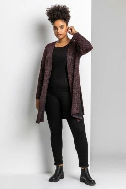 Roman Red Curve Longline Shimmer Kimono 9 Roman Red Curve Longline Shimmer Kimono -Roman Sales Shop unnamed file 12427