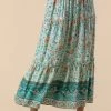 Roman Green Tiered Print Maxi Skirt 2 Roman Green Tiered Print Maxi Skirt -Roman Sales Shop unnamed file 12489