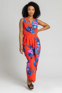 Roman Red Sistaglam Beaded V-Neck Jumpsuit 10 Roman Red Sistaglam Beaded V-Neck Jumpsuit -Roman Sales Shop unnamed file 12686