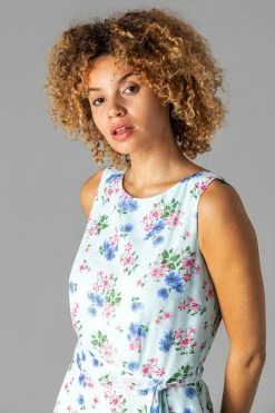 Roman Black Floral Fit And Flare Dress -Roman Sales Shop unnamed file 1270