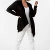 Roman Black Curve Waterfall Front Jersey Cardigan 2 Roman Black Curve Waterfall Front Jersey Cardigan -Roman Sales Shop unnamed file 12871