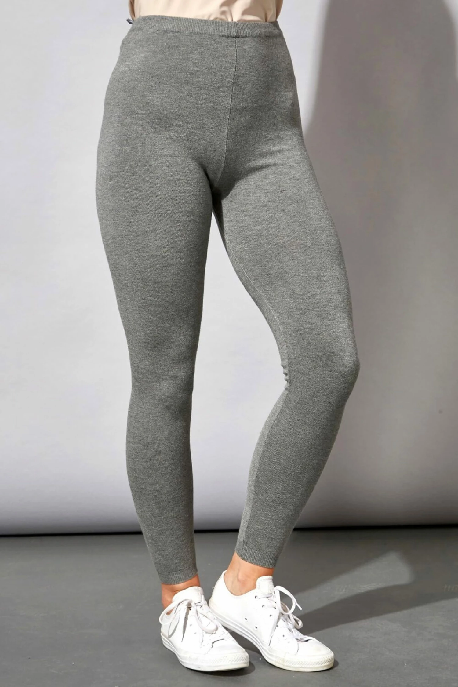Roman Grey Knitted Lounge Joggers 4 Roman Grey Knitted Lounge Joggers - Image 2