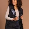 Roman Black Quilted Faux Leather Collared Gilet 1 Roman Black Quilted Faux Leather Collared Gilet -Roman Sales Shop unnamed file 13283