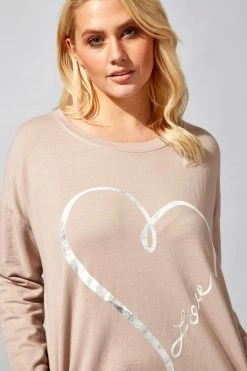 Roman Pink Foil Heart Pocket Sweater Top 10 Roman Pink Foil Heart Pocket Sweater Top -Roman Sales Shop unnamed file 13291