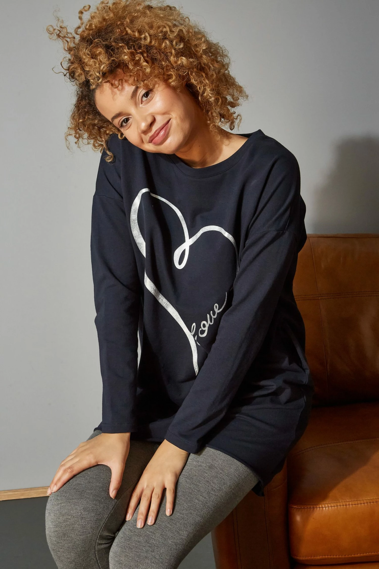 Roman Navy Lounge Sweater 6 Roman Navy Lounge Sweater - Image 4