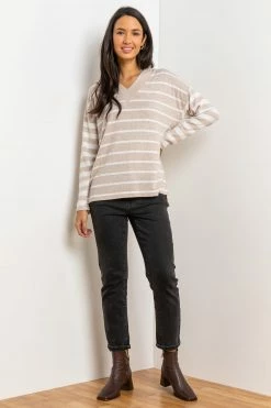 Roman Grey Contrast Stripe Print Sweat Top 10 Roman Grey Contrast Stripe Print Sweat Top -Roman Sales Shop unnamed file 13391
