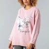 Roman Pink Eyelet Detail Butterfly Sweatshirt 1 Roman Pink Eyelet Detail Butterfly Sweatshirt -Roman Sales Shop unnamed file 13393