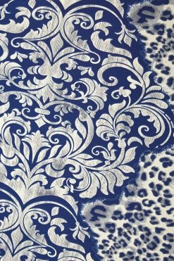 Roman Blue Contrast Print Hanky Hem Midi Dress 10 Roman Blue Contrast Print Hanky Hem Midi Dress -Roman Sales Shop unnamed file 1362