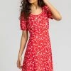 Roman Red Ditsy Floral Print Fit & Flare Dress -Roman Sales Shop unnamed file 1379